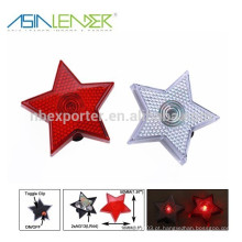 Forma de Estrela Led Segurança Luz estroboscópica